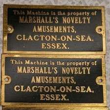 2 x Vintage MARSHALL'S NOVELTY