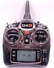 Spektrum Dx9 Silver gen 1 dsmx transmitter good clean condition mode 2