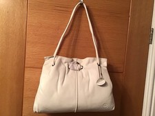 Gigi Ladies White Leather