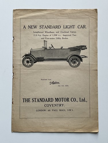 Standard light car period - light,