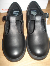 Geox Girl's black leather