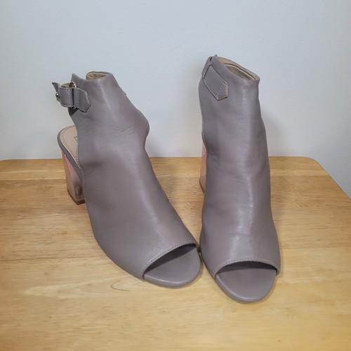 Premium womens grey leather - grey,