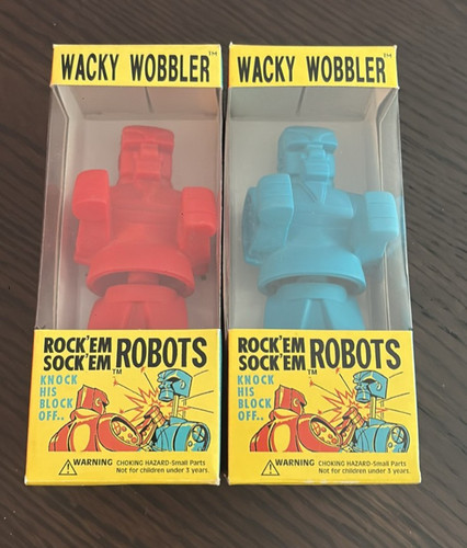 2001 wacky wobbler set - wacky,