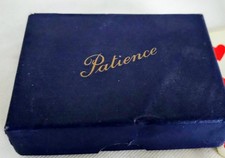 Vintage patience playing - playing, cards