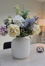 Ribbed Large Vase - 3D Printed