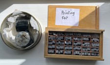 Vintage metal letterpress - vintage,