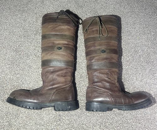 Rydale leather brown boots - rydale, uk4