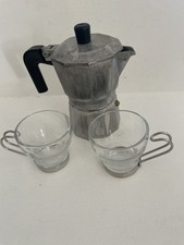 CAFFETTINO Italian Pintinox Pot Stovetop Espresso Coffee Maker Percolator Capri