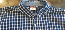 Lee Cooper Mens Check Short Sleeve Shirt for Mod Skin Ska size XL - 50 inches