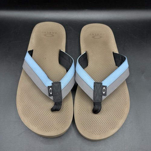 Oakley mens flip flops brown - mens,