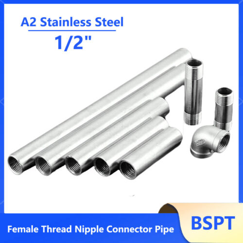 Bsp female thread nipple - 1/2",