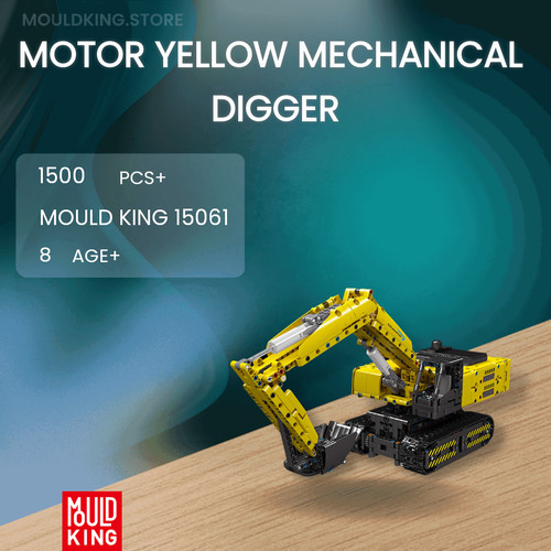 Mould king 15061 motor yellow - mould,