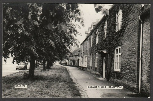 Postcard bampton witney - bampton,