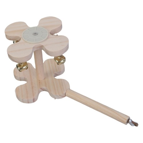 Wooden bird perch - perch, standing