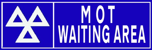Mot waiting area - waiting, metal