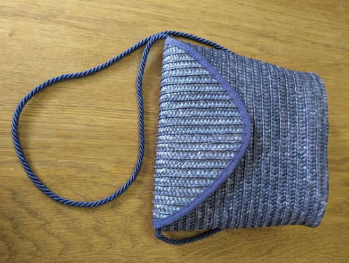 Laura ashley purple woven - ashley,