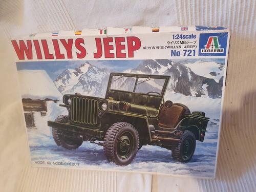 Italeri willys jeep scale - jeep, 1:24