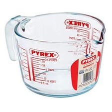 PYREX Glass Measuring Jug 1l 1 Litre Transparent
