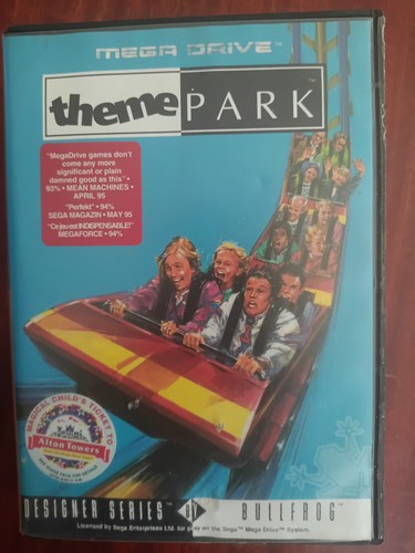 Theme park sega mega drive - (,