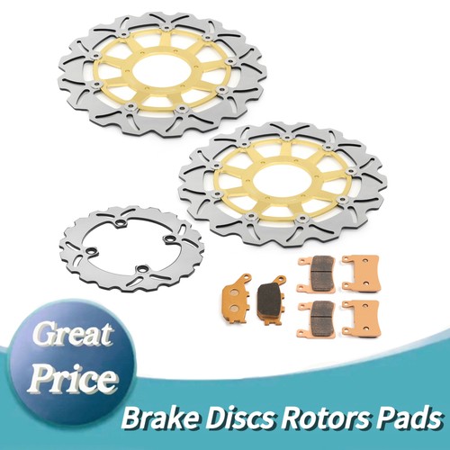 Front rear brake discs - discs, pads