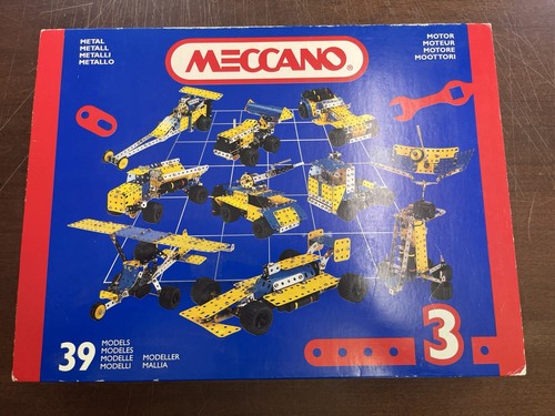 Vintage meccano motorised set - motorised,