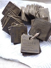 miners pit check tags  from