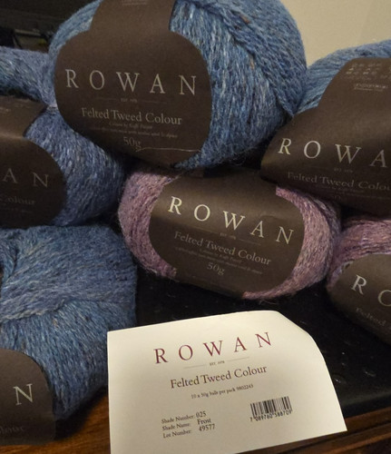 Rowan felted tweed - rowan, colour