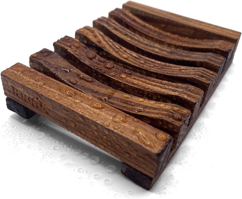Wooden soap dish - wooden,