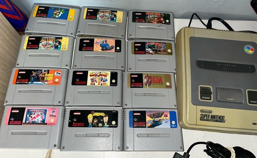 Nintendo snes console - nintendo,