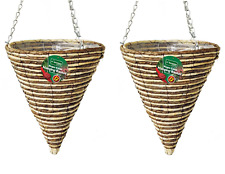 Set 2 x Hanging Basket 12″