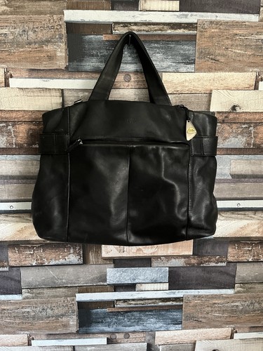 Tula black leather handbag - leather,