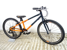 Wild 24 Orange 24" Premium Hybrid Bike Girls Kids Unisex 12" Sml Light VGC