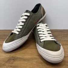 uk size 9 Superdry city 92 Retro Low Pro Sneakers Trainers Shoes Mens Khaki