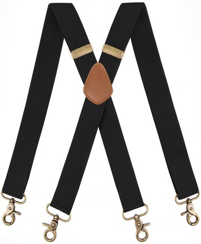Vintage suspenders men - suspenders, heavy