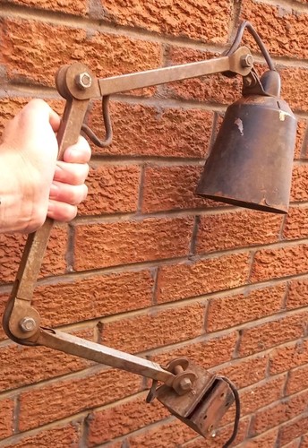 Vintage anglepoise industrial