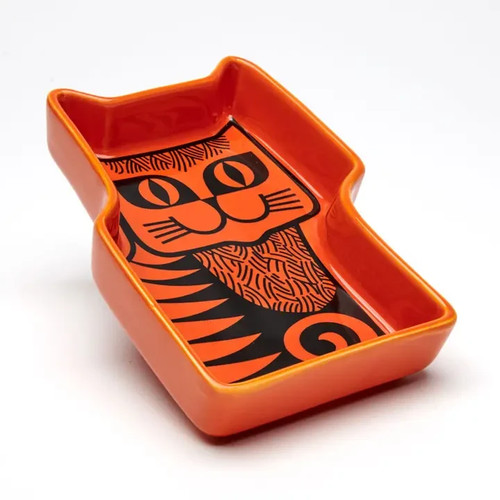 Hornsea cat trinket dish retro - trinket,