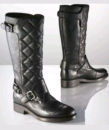 Men black leather - men's,