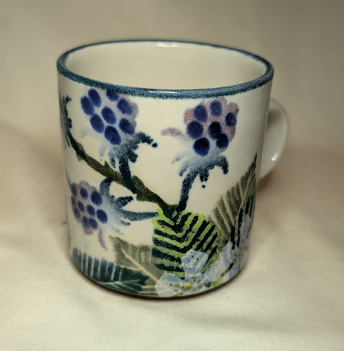 Tain pottery mug scottish - tain,