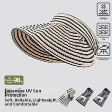 Summer Visor Hat Striped