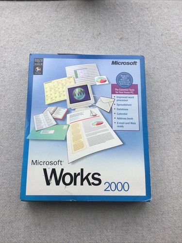 Microsoft works 2000 - microsoft,