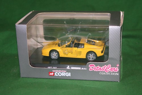 Corgi detail ferrari - detail,