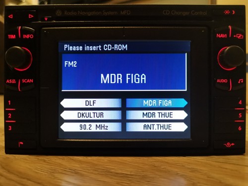 Volkswagen mfd navi radio - navi,