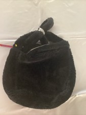 UNIF Black Faux Fur Bag 