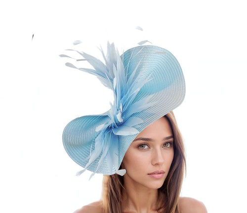 Sky baby blue aqua saucer - blue,