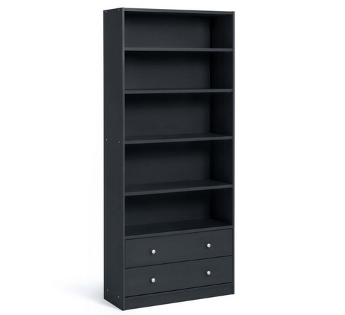 Maine shelf bookcase with - shelf, 2