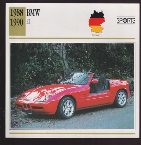 1988 1989 1990 - bmw, z-1