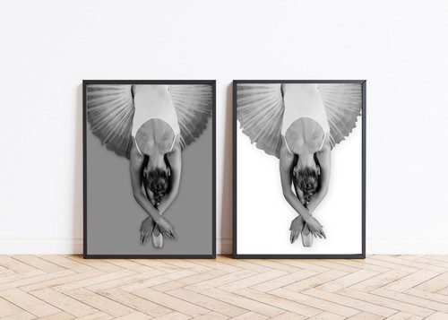 Ballerina dance print - , feminine