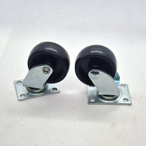 Black swivel plate mount - 2x,