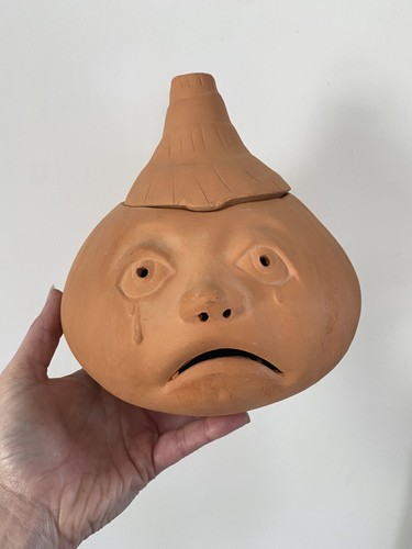 Vintage terracotta onion - vintage,