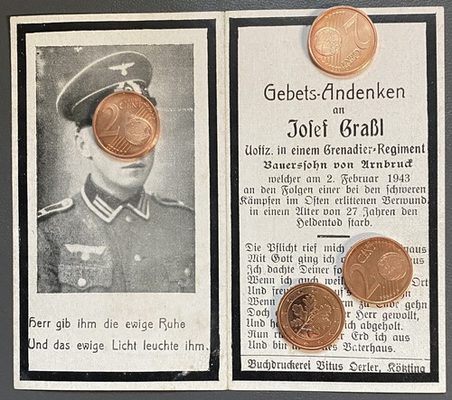 Arnbruck josef graßl - arnbruck, death